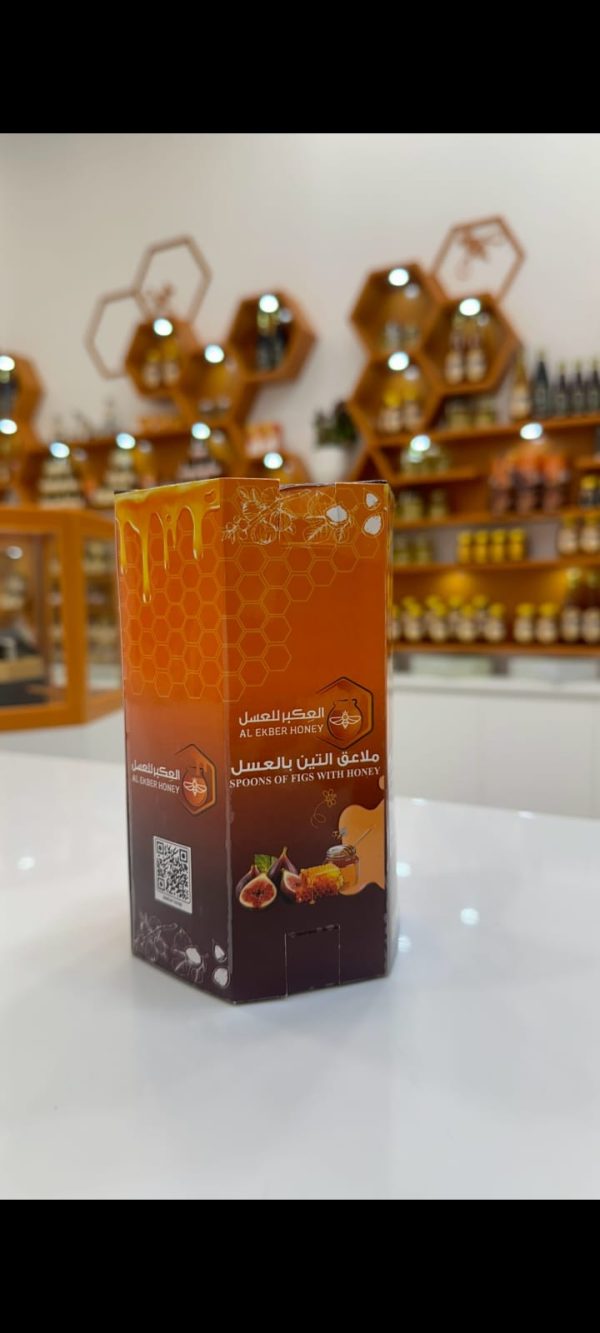 ملاعق التين بالعسل